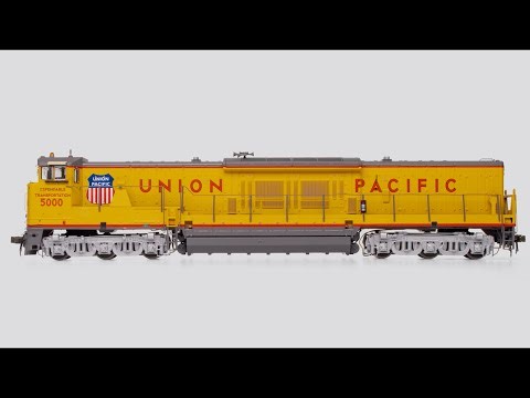 All-New Announcement: Museum Quality HO Scale Union Pacific GE U50C