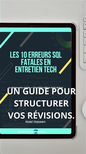 L'erreur SQL qui m'a coûté mon entretien | Checklist SQL avant ton prochain entretien