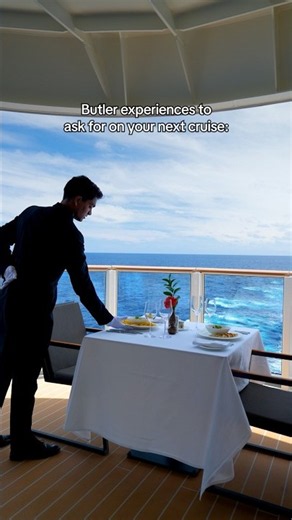 What Your Silversea Butler Can Set Up in Your Suite​