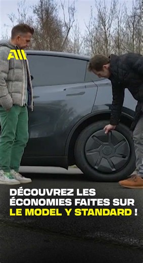 Tesla Model Y Standard : quelles différences d'équipement avec les versions supérieures!💰👀 À retrouver en intégralité sur @TF1 ! #tesla #teslamodelystandard
