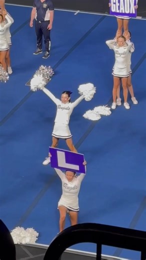 My girl’s first nationals! Finals tomorrow! #ucanationals #cheertiktok | cheerleading