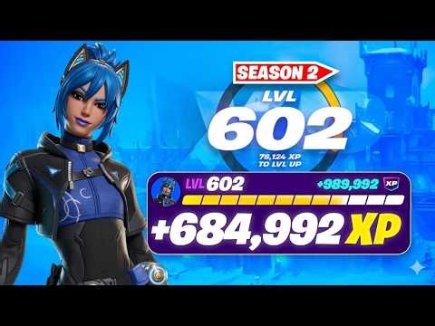 *BEST* NO TIMER Fortnite XP MAP How To LEVEL UP FAST in Fortnite SEASON 2! (BROKEN XP)