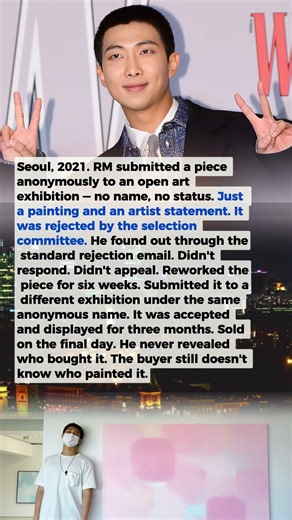 What Happened When RM's Painting Got Rejected