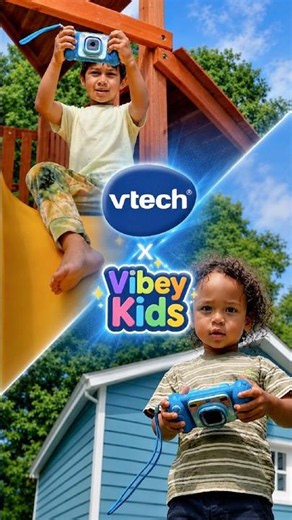 VTech 📸 Camera Unboxing w/ Toddlers Pierce & Quest | Learning Through Play | Toys for Kids