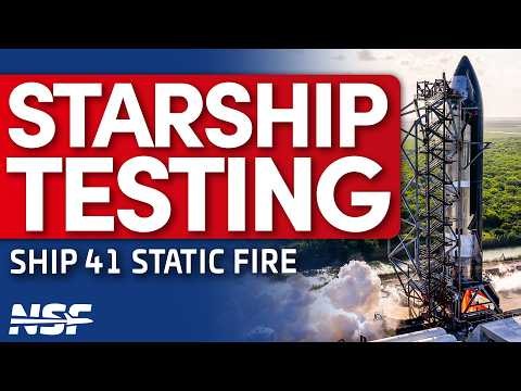 SpaceX conducts Ship 41 Static Fire at Massey's
