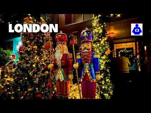 Amazing Night Walk Through 🎄 CHELSEA Enchanting Christmas Decorations | London Night Walking Tour