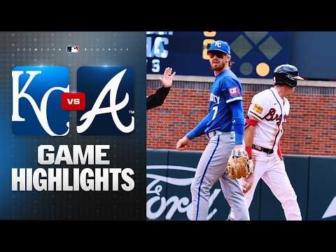 Royals vs. Braves Game Highlights (3/29/26) | MLB Highlights