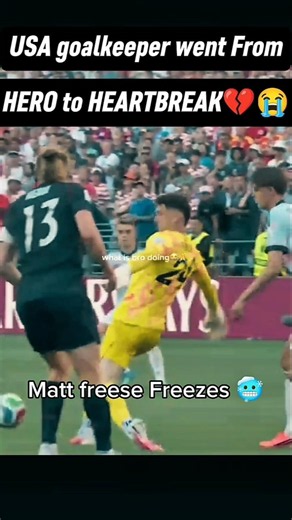 The USA Goalkeeper Went From HERO to HEARTBREAK in One Match 😳💔 USA Vs Belgium