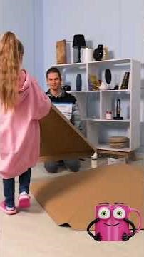 Making our dream igloo from scratch! ❄️📦 #cardboardcraft #handmade