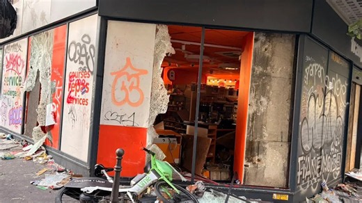 'They'd taken everything': Paris business owners take stock as authorities announce curfew
