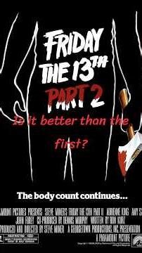 Review Friday The 13th Part 2#fridaythe13th #CrystalLake #JasonVoorhees #Horror #slasher #Review ￼