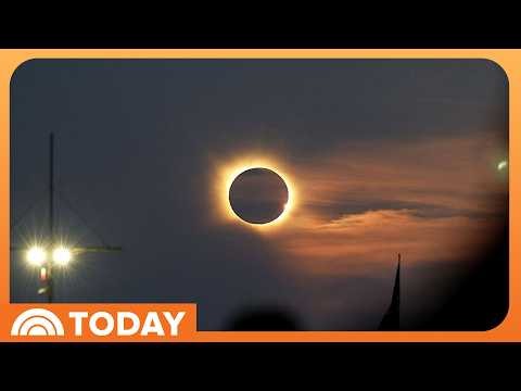 Europe’s Iconic Monuments Go Dark During Total Solar Eclipse