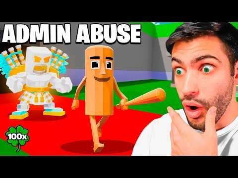 ADMIN ABUSE #2 + NEW UPDATE in Steal the Brainrot! NEW SECRET CODES