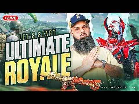 LIVE VERTICAL 🔥 Ultimate Royale Rank up ishtart! 🚨 PUBG Mobile 4.3 Update