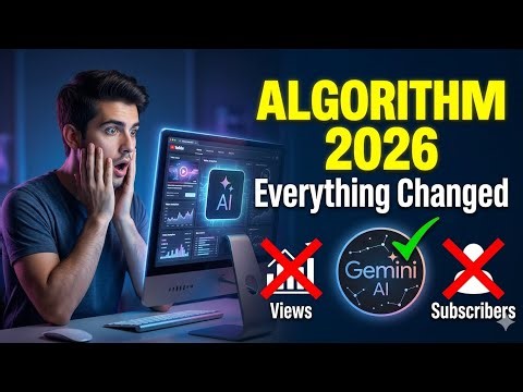 YouTube algorithm 2026 - everything has changed 