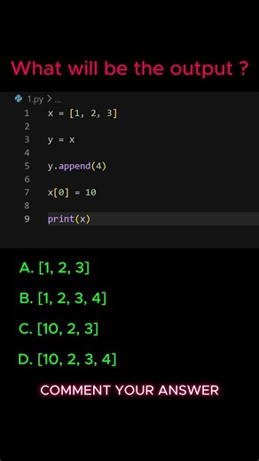 90% of Beginners Get This Python Output Wrong 😱 | Python Quiz