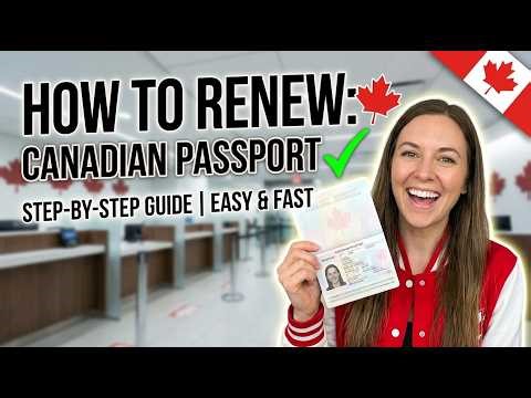 How to Renew Canadian Passport (Step-by-Step Guide) #canada #visaguide