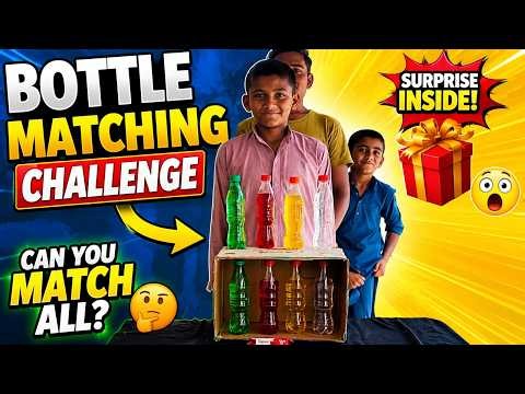 Bottle Flip & Jumping Challenge 🏆 | Fun Family Challenge | Who Wins?