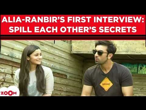 Alia Bhatt-Ranbir Kapoor's FIRST interview together: SPILL each other's secrets |Anniversary special