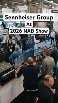 The Sennheiser Group at 2026 NAB SHOW | The Future of Immersive Audio