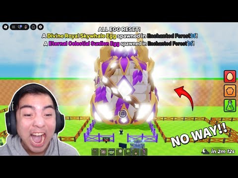 I Fused the NEW BIGGEST DIVINE SPIRIT WORLD GUARDIAN EGG In Steal An Egg..! ☠️
