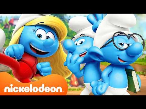 The Smurfs Season 3 Marathon 🔵 (Part 2) | 1 Hour | Nicktoons