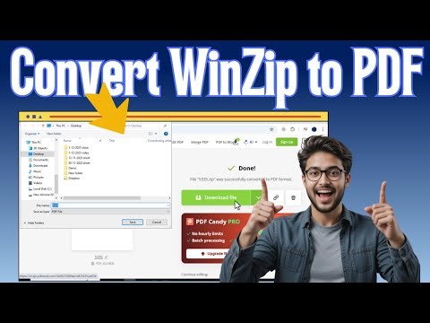 How To Convert WinZip File To PDF | Quick & Easy Guide (2025)