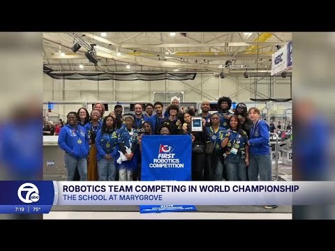 Detroit high school robotics team heads to world championship in Houston
