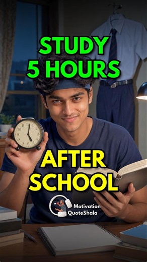 How To Study 😮 5 Hours After School!