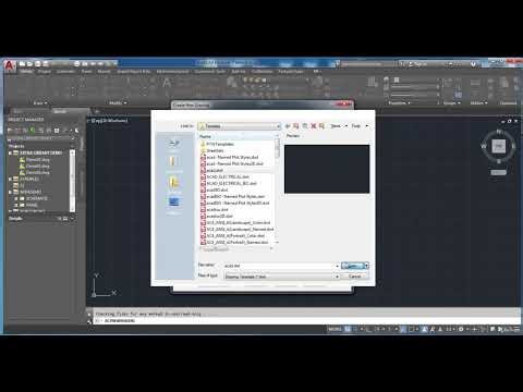 Class 4 How to Create a New Drawing in AutoCAD Electrical