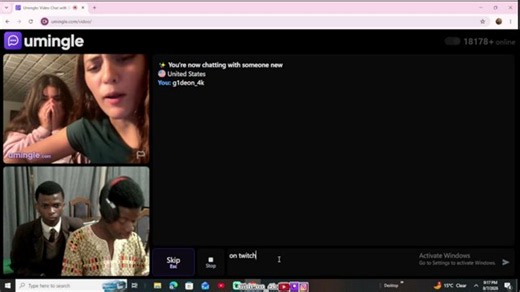 Game stream Umingle stream :)