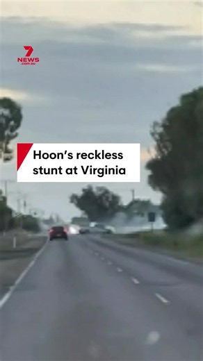 A hoon driver’s dangerous act has been caught on camera at Virginia. Video shows the ute doing burnouts in front of oncoming traffic, spinning across the intersection of King Road and Penfield Road - an intersection that has already claimed two lives in just over one year.