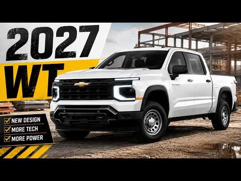 2027 Chevrolet Silverado WT Is No Longer a Basic Work Truck