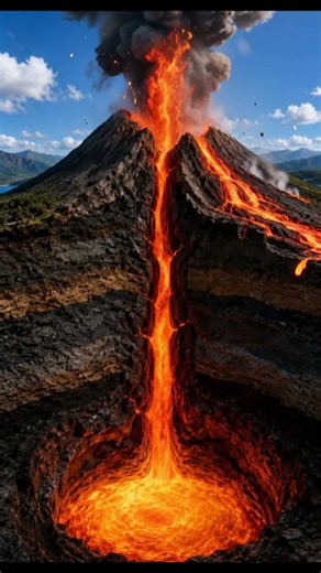 How Does a Volcano Erupt? 🌋