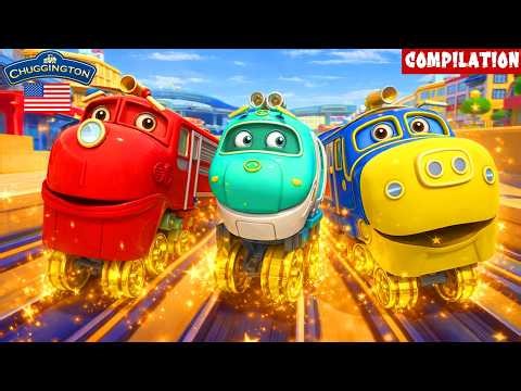 Hoot and Toot -The Gold Wheel Challenge!| Preschool Cartoon collection of 2026|Train Cartoons