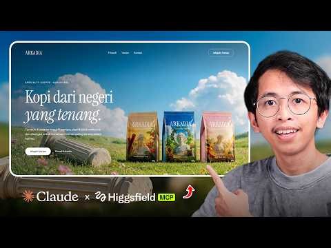 Membuat Website Cinematic dengan Claude x Higgsfield MCP