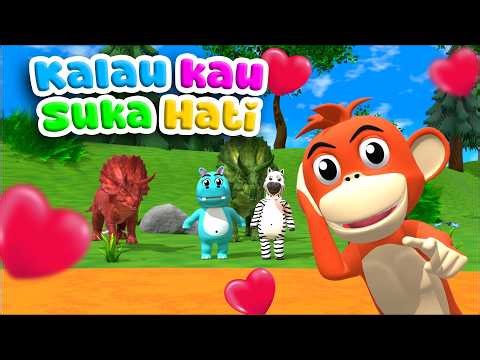 Kalau Kau Suka Hati Tepuk Tangan 👏❤️💚 Lagu Anak Indonesia Viral