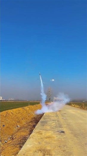 DIY Rocket Launch Experiment! Powerful Day Time Firework Blast 🚀💥