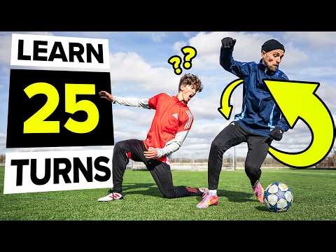 LEARN 25 effective turns to BEAT DEFENDERS in a match