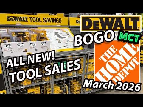 ALL BRAND NEW Tool Sales at Home Depot!.