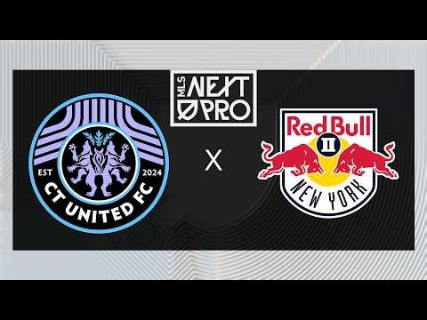 MLS NEXT PRO: CT United vs Red Bull New York II | July 19, 2026