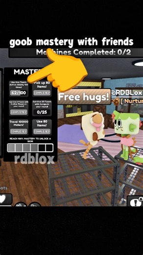 Goob Mastery with friends (😂) Roblox Funny Meme #dandysworld #roblox #update