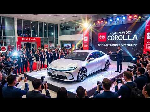 OLD COROLLA GOODBYE! 😱 2027 Toyota Corolla FIRST LOOK! Toyota Just Changed Everything