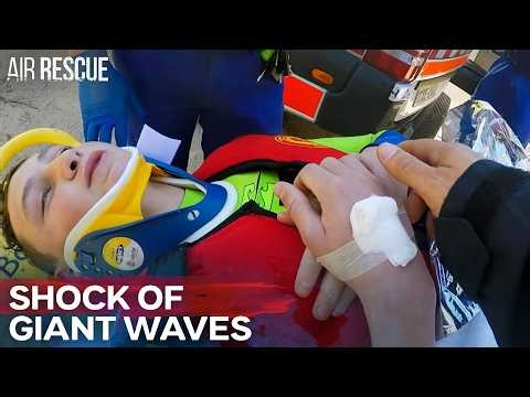 Terrifying Moments at the Surf Club 🌊 | Air Rescue