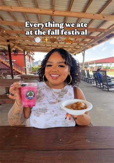 Everything we ate at the pumpkin patch!! 🍽️✨🤎 @Southern Hill Farms | pumpkin patch