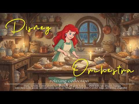 🌧️ A Cozy Rainy Baking Morning with Ariel Dreamy Disney Symphony Collection for a Fresh Start ☕
