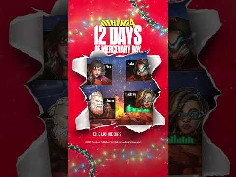 Day 3/12 : 12 Days of Mercenary Day 🎄 Borderlands 4