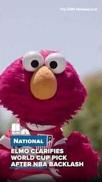 Elmo clarifies his team loyalty after NBA Finals backlash, backs Team USA in soccer