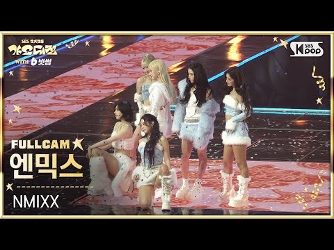 [2025 가요대전 4K] 엔믹스 'INTRO + Blue Valentine (Christmas Ver.)' (NMIXX FullCam) @SBS GayoDaejeon 251225