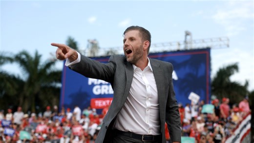 'Incredible grift': Eric Trump brags about scoring $24 million Pentagon deal